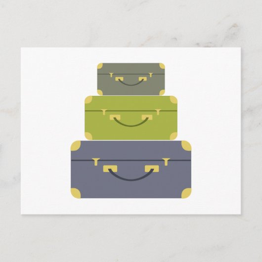 Gepäckstück Postkarte (Vorderseite)