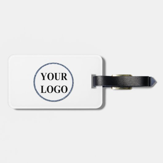 Gepäcktafel HINZUFÜGEN SIE IHRE LOGO Maskuline Ein Gepäckanhänger (Rückseite horizontal)