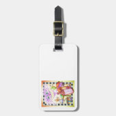 GEPÄCKTAGS - Die WorCHESHIRE CAT Gepäckanhänger (Vorderseite vertikal)