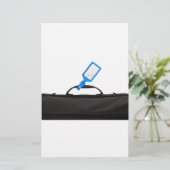 Gepäcktasche mit Umbau-Nr. Briefpapier (Stehend Vorderseite)