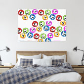 gepackte Canvas Karate Martial Arts schwarzer Gürt Leinwanddruck (Insitu (Schlafzimmer))