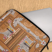 Gepackter Kammertor - Laptop-Sieb Laptopschutzhülle