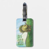 Gepäckträger für Tricerops Leiter und Schwanz Gepäckanhänger (Rückseite vertikal)