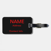 Gepäckträger Gepäckanhänger (Rückseite horizontal)