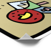 Gepäckträger Poster (Ecke)