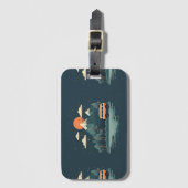 Gepäckträger-Tag Gepäckanhänger (Vorderseite Vertikal)