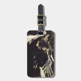 Gepäckumbau des Katzenliebhabers, personalisiert Gepäckanhänger