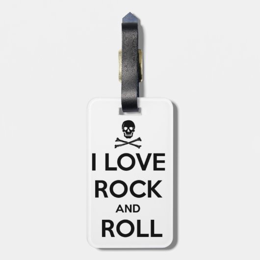 Gepäckumbau, i-Lieberock-and-roll Gepäckanhänger (Rückseite vertikal)