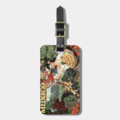 Gepäckumbau Vintager Reise Mexikos Gepäckanhänger (Vorderseite vertikal)