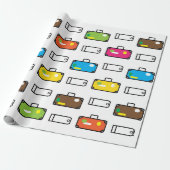 Gepäckverpackung Geschenkpapier (Ungerollt)