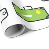 Gepäckverpackung Geschenkpapier (Rolleneckpunkt)