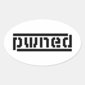 gepanzert ovaler aufkleber (Vorderseite)