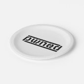 gepanzert pappteller (Schrägansicht)