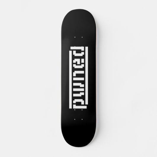 gepanzert skateboard (Vorderseite)