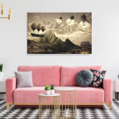 gepanzerte Leinwand (Insitu (Wohnzimmer))