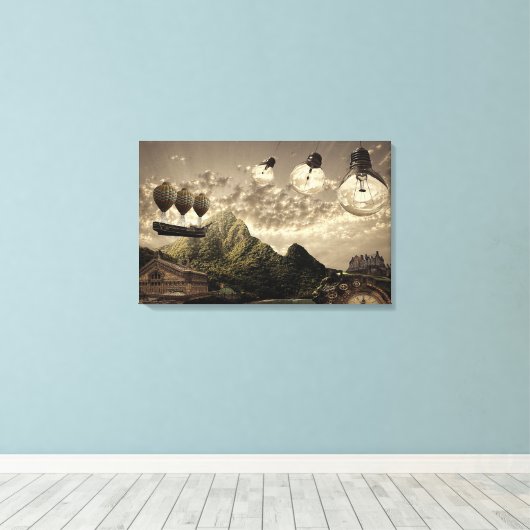 gepanzerte Leinwand (Insitu (Holzboden))