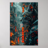 gepanzerte Steppenkatze Poster (Vorne)