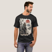Gepanzerter Samurai Amadillo T-Shirt (Vorne ganz)