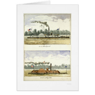 Gepanzertes Eastport durch D.M.N. Stouffer 1864