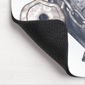 Gepanzertes Herz Mousepad (Ecke)