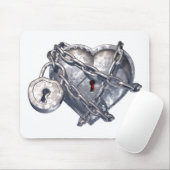 Gepanzertes Herz Mousepad (Mit Mouse)