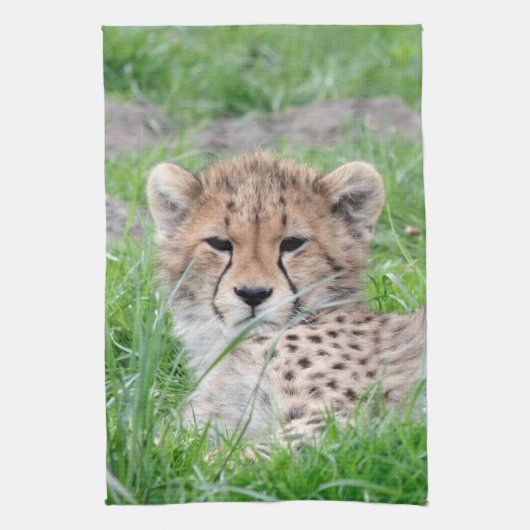 Gepard 002 geschirrtuch (Vertikal)