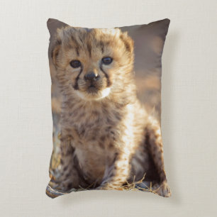 Gepard 19 Tage alter männlicher Jungtier Dekokissen