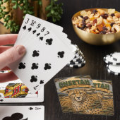 Gepard Afrikanische Savanne POPCUT Spielkarten (In Situ)