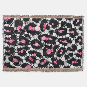 Gepard Bling Muster-Kunst-kundenspezifische Decke
