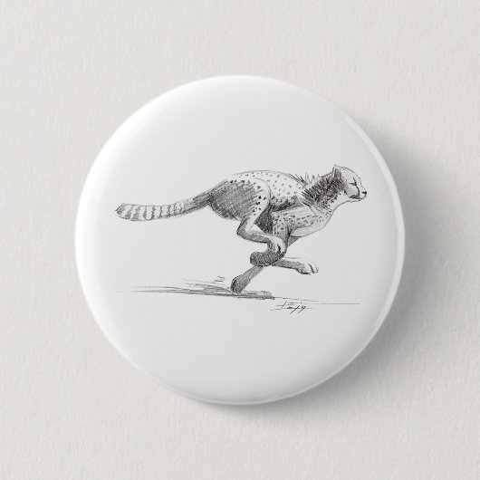 Gepard Button (Vorderseite)