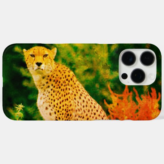 Gepard Case-Mate iPhone Hülle (Rückseite (Horizontal))