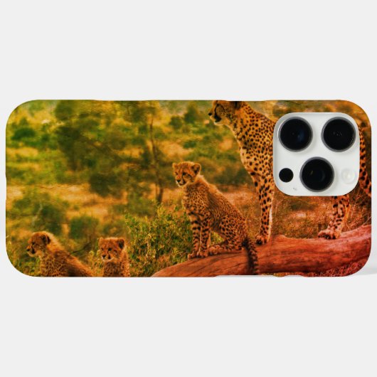 Gepard Case-Mate iPhone Hülle (Rückseite (Horizontal))
