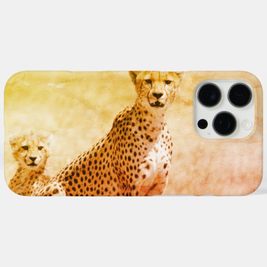 Gepard Case-Mate iPhone Hülle (Rückseite (Horizontal))
