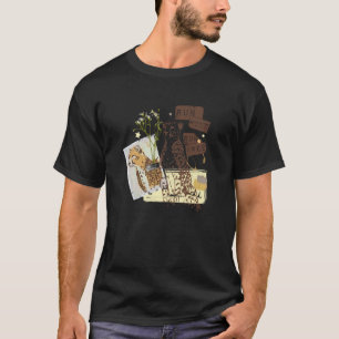 Gepard-Collage Wild Laufen Frei Große Katzen Tier T-Shirt