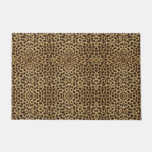 Gepard-Druck Fußmatte (Vorderseite)