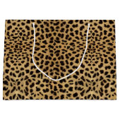 Gepard-Druck Große Geschenktüte (Vorderseite)