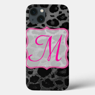 Gepard-Fleck-Tierdruck-Wild-Monogramm-IPAD-Etuis Case-Mate iPhone Hülle