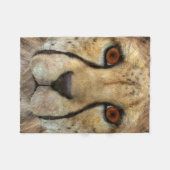 Gepard Fleecedecke (Vorderseite (Horizontal))