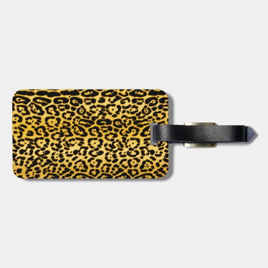 Gepard-Friedensengels-Gepäckanhänger Gepäckanhänger (Rückseite horizontal)