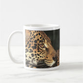 Gepard-Gesicht Kaffeetasse (Links)
