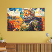 GEPARD IM ALL-5 LEINWANDDRUCK (Insitu (Wohnzimmer))