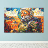 GEPARD IM ALL-5 LEINWANDDRUCK (Insitu (Holzboden))