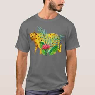 Gepard im Unkraut T-Shirt