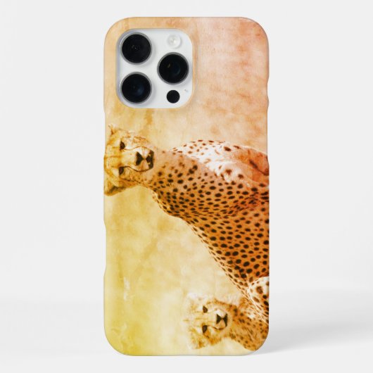 Gepard iPhone Hülle (Rückseite)