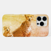 Gepard iPhone Hülle (Rückseite (Horizontal))