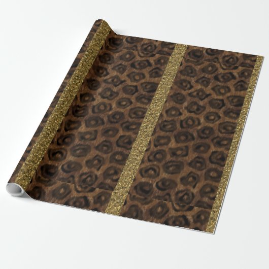 Gepard-Isotope Geschenkpapier (Ungerollt)