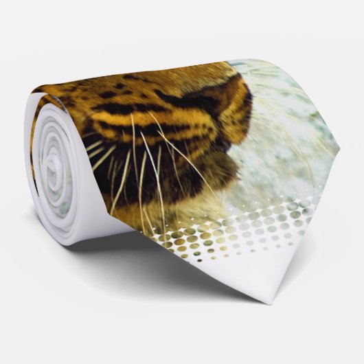 Gepard-Krawatte Krawatte (Gerollt)