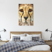 Gepard Leinwanddruck (Insitu (Schlafzimmer))