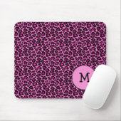 Gepard-/Leopard-Pink-Mausunterlage Mousepad (Mit Mouse)