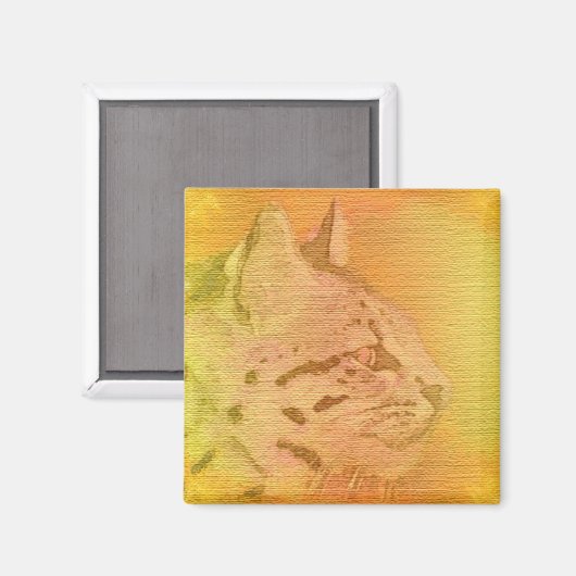 Gepard Magnet (Vorderseite/Rückseite)